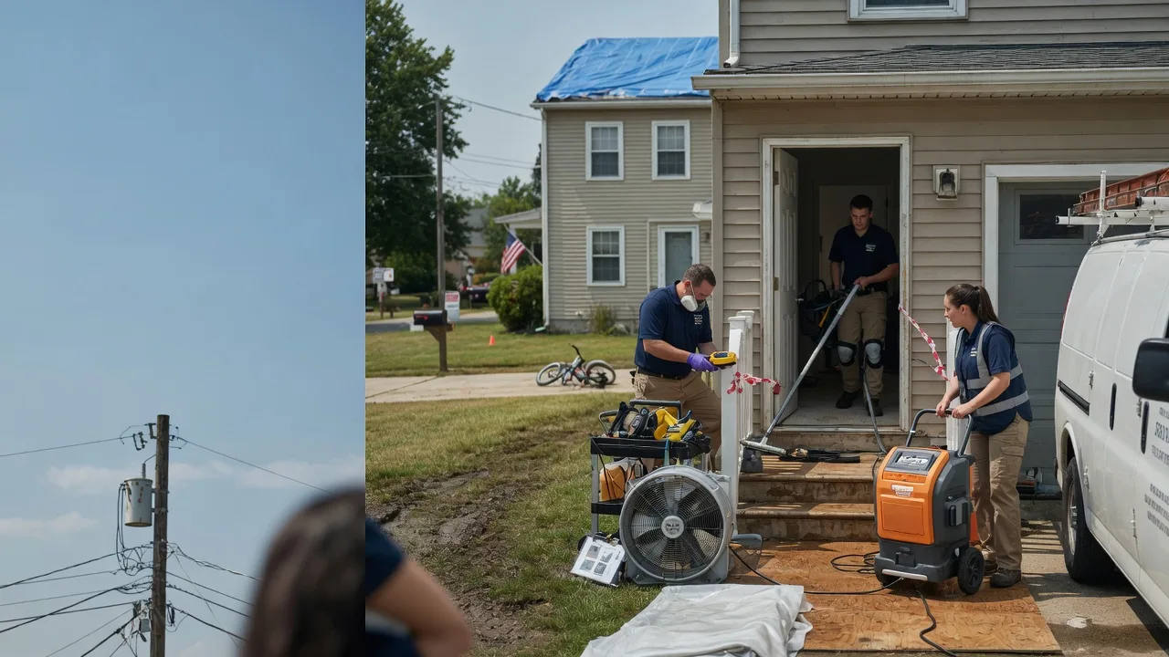 Water Damage Repair in Noble, LA near me